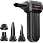 Wolfbox MF60 Electric Compressed Air Duster with 5 Nozzles for $29.99