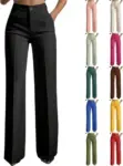 Women’s High Waisted Wide Leg Trousers for $16.99