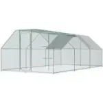 Wonline Large Metal Chicken Coop with Climbing Frame for $169.53