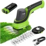 WorkPro 2-in-1 7.2V Cordless Electric Grass Trimmer Kit for $39.08