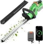 Workprox 18″ 20V Cordless Hedge Trimmer with Rotatable Handle for $64.99