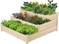 Yaheetech 3-Tier Raised Garden Bed for $51