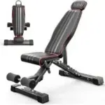Yoleo Adjustable Weight Bench with 84 Positions for $59.99