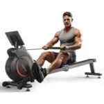 Yosuda Magnetic Water Rowing Machine with 350LB Capacity for $142.49
