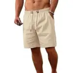 Zkman Men’s Breathable Linen Shorts for $7.49