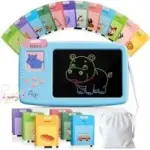 Zonstvys 2-in-1 7″ LCD Writing Tablet with Talking Flash Cards for $9.91