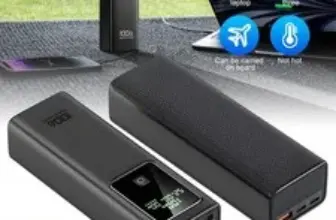 100W Laptop Power Bank 40000mAh Fast Charge – $43.95
