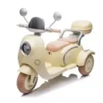 12V Electric Motorcycle for Kids – 2-Seater Parent-Child Scooter for $169.99