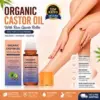 1Bottle Organic Golden Castor Oil Roll-On with Rose Quartz for Skin and Hair – Now $9.53