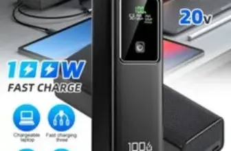 New 20000mAh Portable Power Bank 100W USB Charger – $42.99