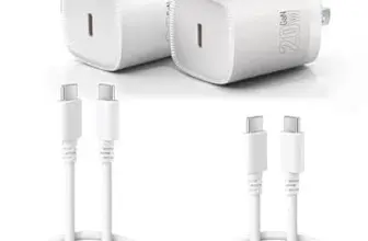 2-Pack 20W PD Charging Adapters with 6FT USB-C to C Cable for $3.99