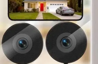 2-Pack 2K 3MP WiFi Dome Cameras for Home Security – $34.47