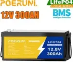 300Ah 12V LiFePO4 Lithium Battery with Built-in BMS for $289.59 – 50% Off