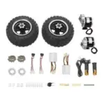 36V 350W Motor Drive Air Wheel Conversion Kit for Electric Cart – Now $267.05