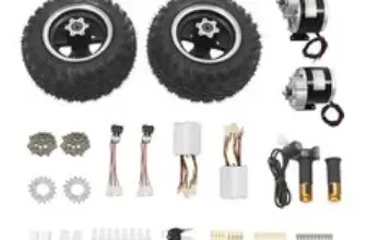 36V 350W Motor Drive Air Wheel Conversion Kit for Electric Cart – Now $267.05