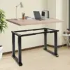 Dual Motor Adjustable 4-Leg Standing Desk Frame for $235.78