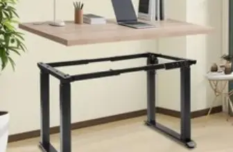 Dual Motor Adjustable 4-Leg Standing Desk Frame for $235.78