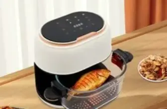 4L Touch Screen Hot Air Fryer Now $59.40 – 50% Off