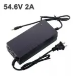 54.6V 2A Smart Charger for 48V Electric Bicycle – Now $14.99