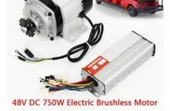 750W 48V Electric Go-Kart Tricycle Cart with Brushless Motor for $117.47