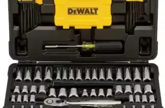 DEWALT 108-Piece Polished Chrome Mechanics Tool Set for $64.49