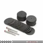 50-Pack Fiberglass Reinforced Dremel Cut Off Wheels with 3 Mandrels for $5.99