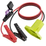 8AWG 2FT Jump Starter Cables with Alligator Clips for $8.39