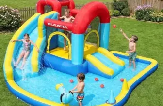 9-in-1 Inflatable Water Slide for Kids Now $269.99