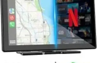 Accfly 9″ Wireless Apple CarPlay & Android Auto Display with HD Backup Camera for $75.99