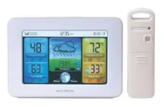 AcuRite 02041M Color Weather Station Now $40