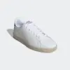 Adidas Men’s Advantage Shoes in Cloud White/Green for $17.40