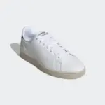 Adidas Men’s Advantage Shoes in Cloud White/Green for $17.40