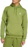 adidas Originals Adicolor Essentials Trefoil Hoodie in Tech Olive for $16.08