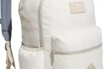 adidas Originals National 3.0 Backpack in Beige/White for $16.97