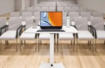 Adjustable 10°-30° Rolling Podium Desk – Now $92.96, 50% Off