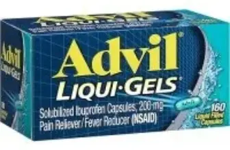 Advil Liqui-Gels 200mg Ibuprofen Pain Reliever, 160 Capsules for $6.30