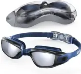Aegend Anti-Fog Swim Goggles with UV Protection & Case for $4.72