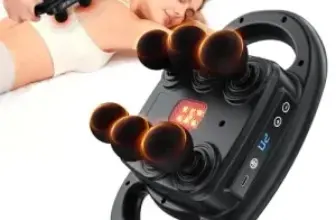 AERLANG Deep Tissue Percussion Multi-Head Massager for $19