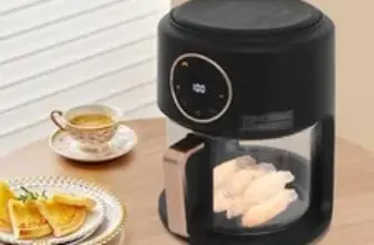 4.2L Glass Air Fryer with 360° View – Now Only $48.97