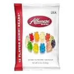 Albanese 12 Flavor Gummy Bears 5lbs for $13.25