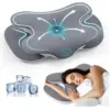 Alupssuc Memory Foam Cervical Neck Pillow with Cooling Silk Case for $25