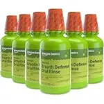 6-Pack Amazon Basics Breath Defense Oral Rinse 10oz for $12.87