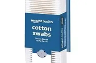 500 Count Amazon Basics Double-Tipped Cotton Swabs for $2.13