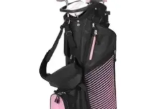 6-Piece Amazon Basics Golf Club Set with Stand Bag for $70 – 71% Off