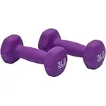 Amazon Basics 3lb Neoprene Dumbbell Weights Pair for $9.77