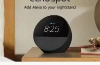 Amazon Echo Spot Smart Alexa Alarm Clock for $44.99