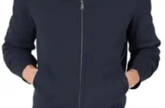 Amazon Essentials Men’s Full-Zip Fleece Mock Neck Sweatshirt for $6.99