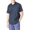 Amazon Essentials Men’s Short-Sleeve Button-Down Print Shirt for $5.50