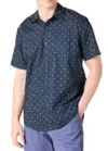 Amazon Essentials Men’s Short-Sleeve Print Shirt Starting at $5.50