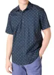 Amazon Essentials Men’s Short-Sleeve Print Shirt Starting at $5.50